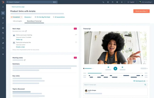sales prospecting tools, HubSpot Sales Lead Management & Prospecting Software