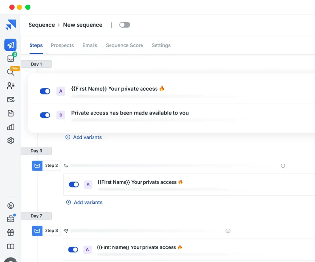 sales prospecting tools, SalesHandy